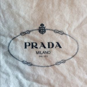 SOLD IN BUNDLE Authentic Prada Dust Bag